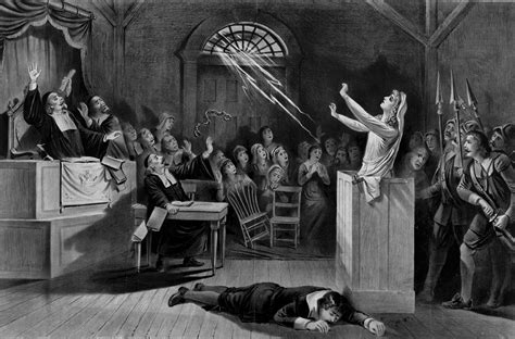 Scrutinize the proof of the salem witch hunt
